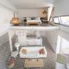 Blick von oben in den Living-Room