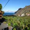Blick zum Meer vom Garten aus