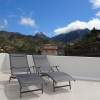 Blick ins obere Tal von der Terrasse aus