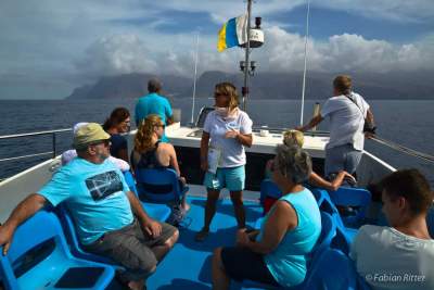 Tour guide Sandra Schuster-Boeckler